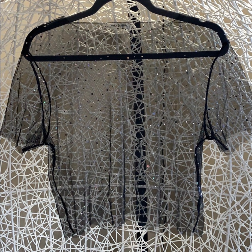 🌈💎Rave Mesh💎🌈Crop Top